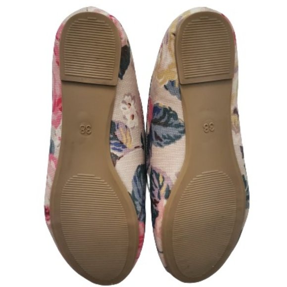 Cath Kidston Women's Floral Print Slip On Ballerina Ballet Flats Size 38/5 - Picture 6 of 8